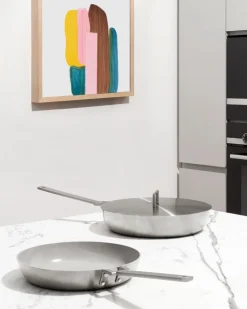 Diepe Koekenpan Alessi Convivio 28 cm