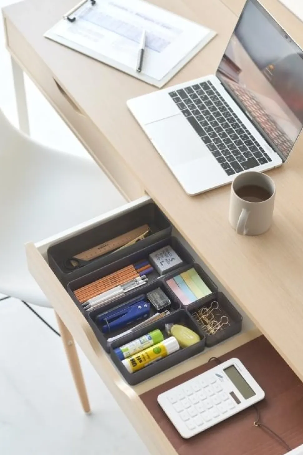 Diepe Lade Organizer Yamazaki Tower Black Small