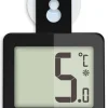 ADE Diepvries- en Koelkastthermometer Zwart Best