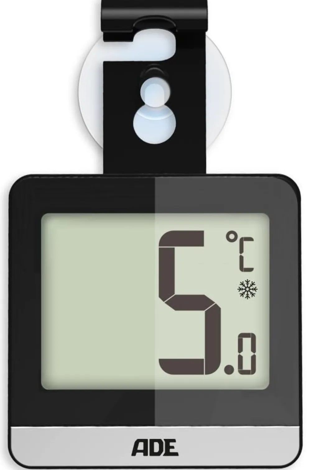 ADE Diepvries- en Koelkastthermometer Zwart Best