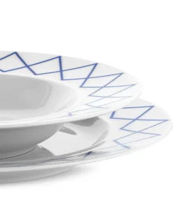 Dinerbord Alessi My Beautiful China White 27 cm (Set van 4)