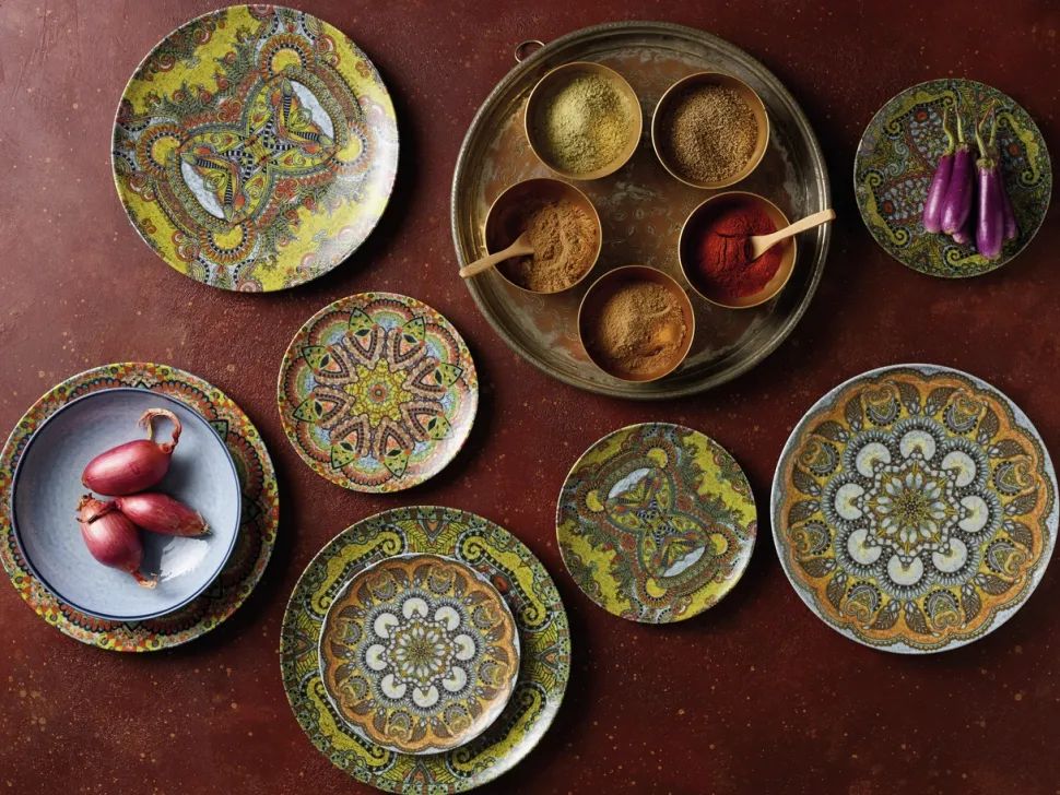 Dinerbord Arthur Krupp Porcelain Mandala B 27,5 cm