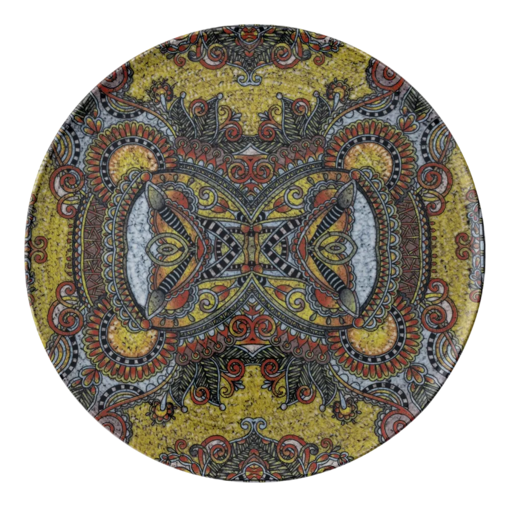 Arthur Krupp Dinerbord Porcelain Mandala D 32 cm New