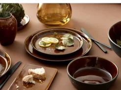 Bitz Dinerbord Gastro Black / Amber 27 cm