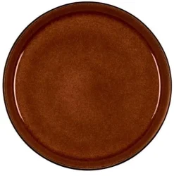Dinerbord Bitz Gastro Black Amber 21 cm (6-Delig)