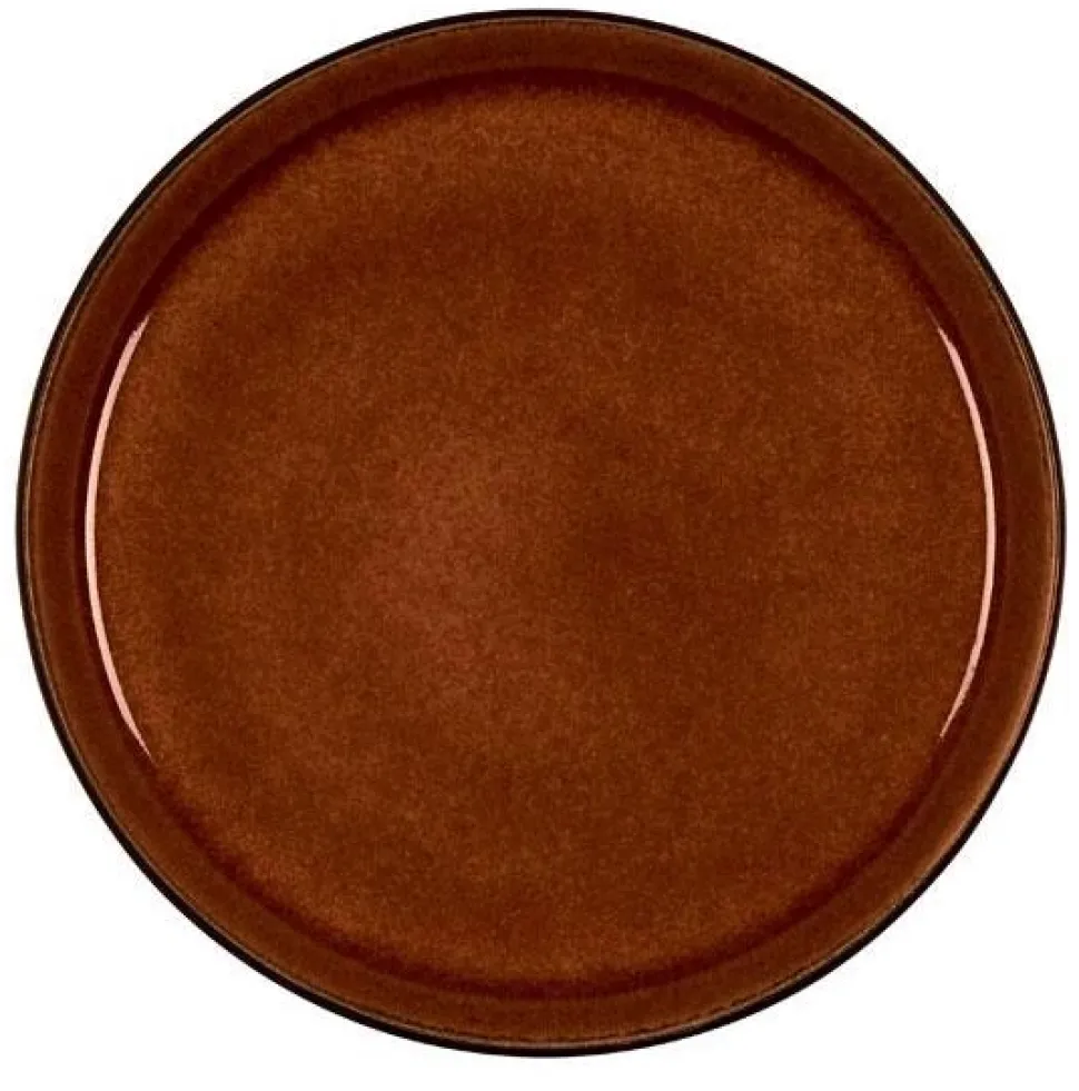 Dinerbord Bitz Gastro Black Amber 21 cm (6-Delig)