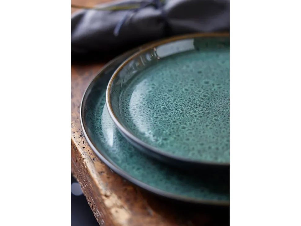 Dinerbord Bitz Gastro Black / Green 27 cm