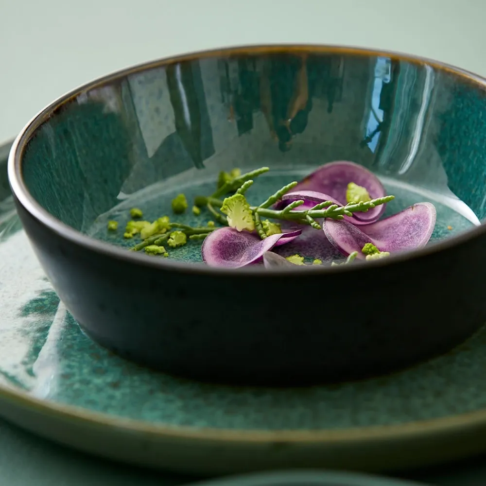 Bitz Dinerbord Gastro Black Green 17 cm (6-Delig)