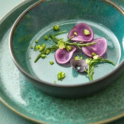 Bitz Dinerbord Gastro Black Green 17 cm (6-Delig)