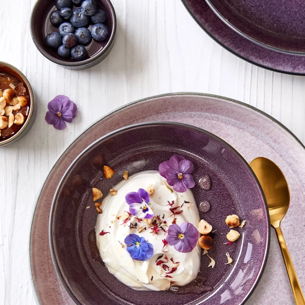 Dinerbord Bitz Gastro Black Lilac 27 cm (set van 6)