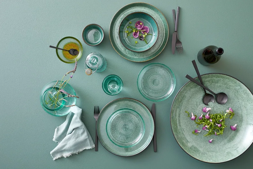 Bitz Dinerbord Gastro Green / Green 27 cm (Set van 6) Hot