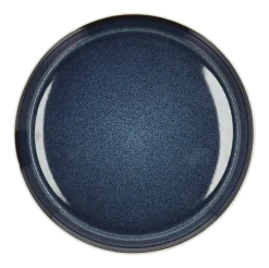 Dinerbord Bitz Gastro White / Dark Blue 27 cm
