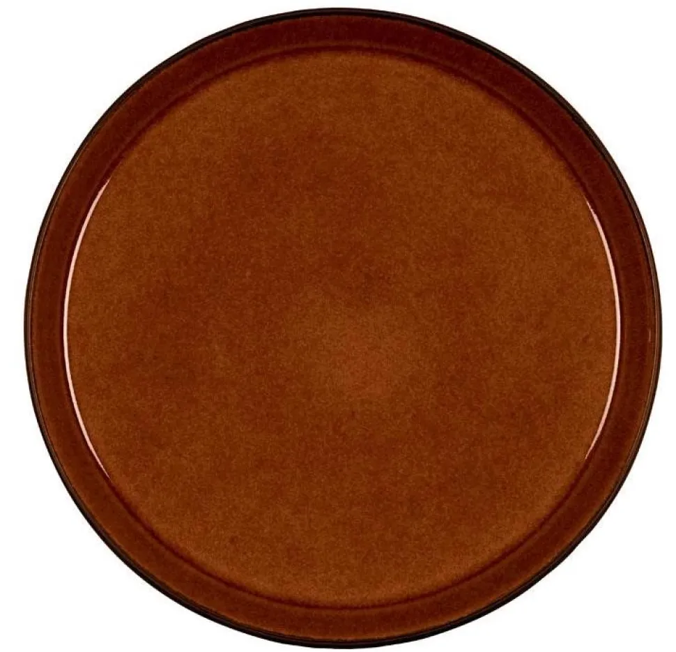 Dinerbord Bitz Gastro Zwart Amber 27 cm (set van 6)