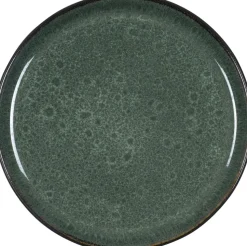 Dinerbord Bitz Gastro Zwart Groen 27 cm (set van 6)