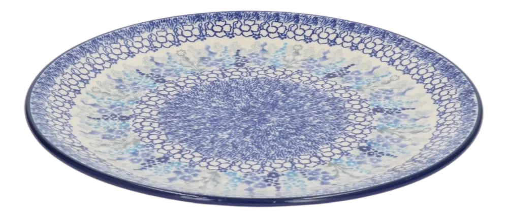 Bunzlau Castle Dinerbord Delphinium Flat 25 cm Hot