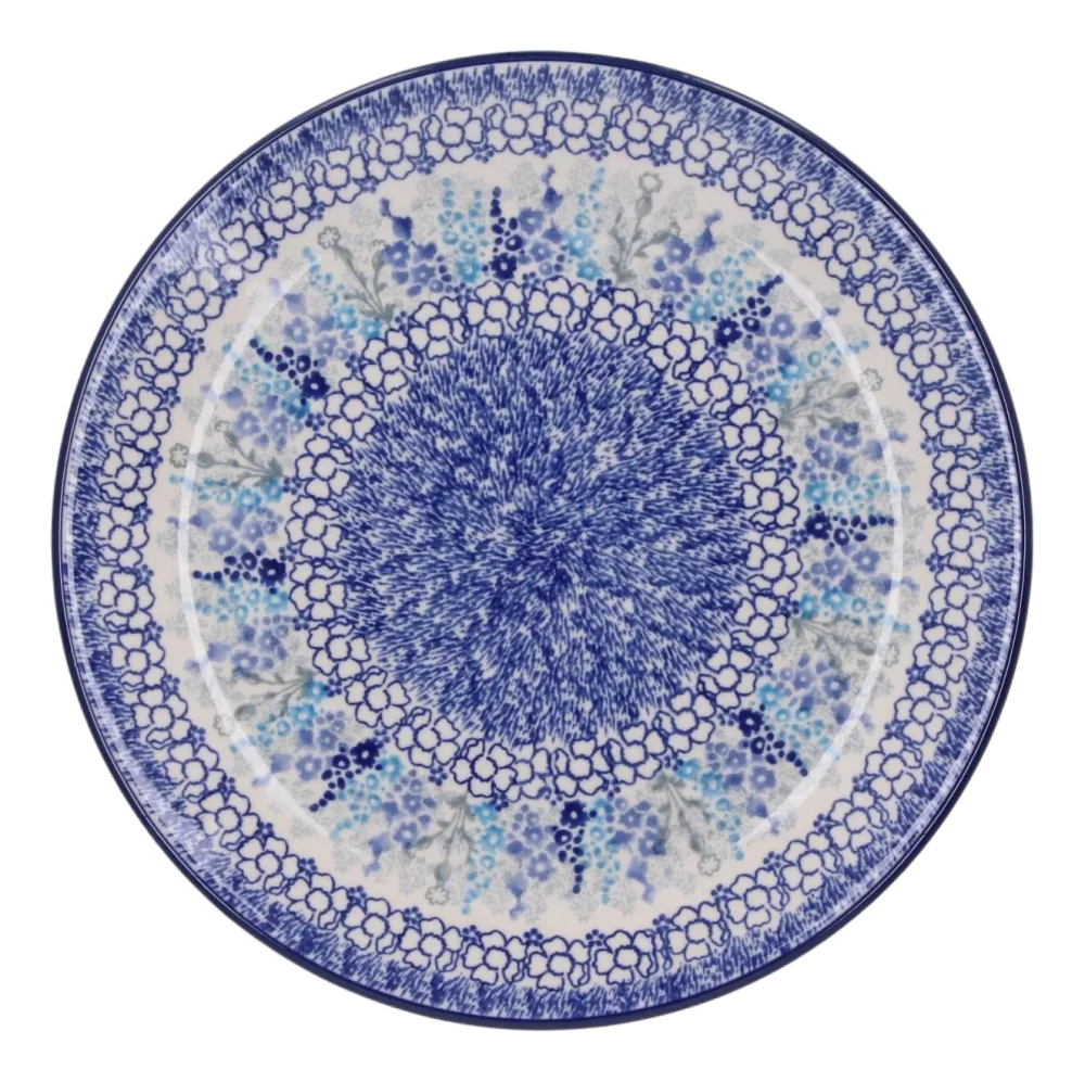 Bunzlau Castle Dinerbord Delphinium Flat 25 cm Hot