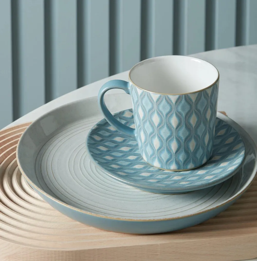 Denby Dinerbord Impression Blue 26 cm New