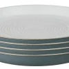 Dinerbord Denby Impression Charcoal 26 cm (Set van 4)