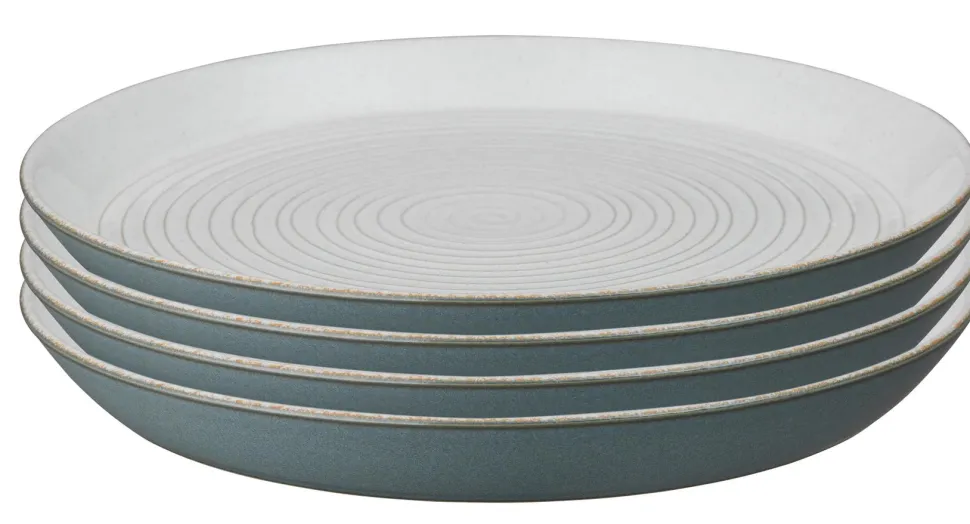Dinerbord Denby Impression Charcoal 26 cm (Set van 4)