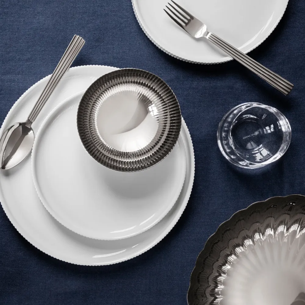 Georg Jensen Dinerbord Bernadotte Porcelain 26 cm Sale