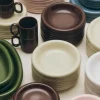Dinerbord HAY Barro Pink 24 cm (Set van 2)