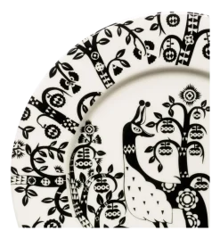 Dinerbord Iittala Taika Zwart 22 cm
