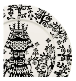 Dinerbord Iittala Taika Zwart 27 cm