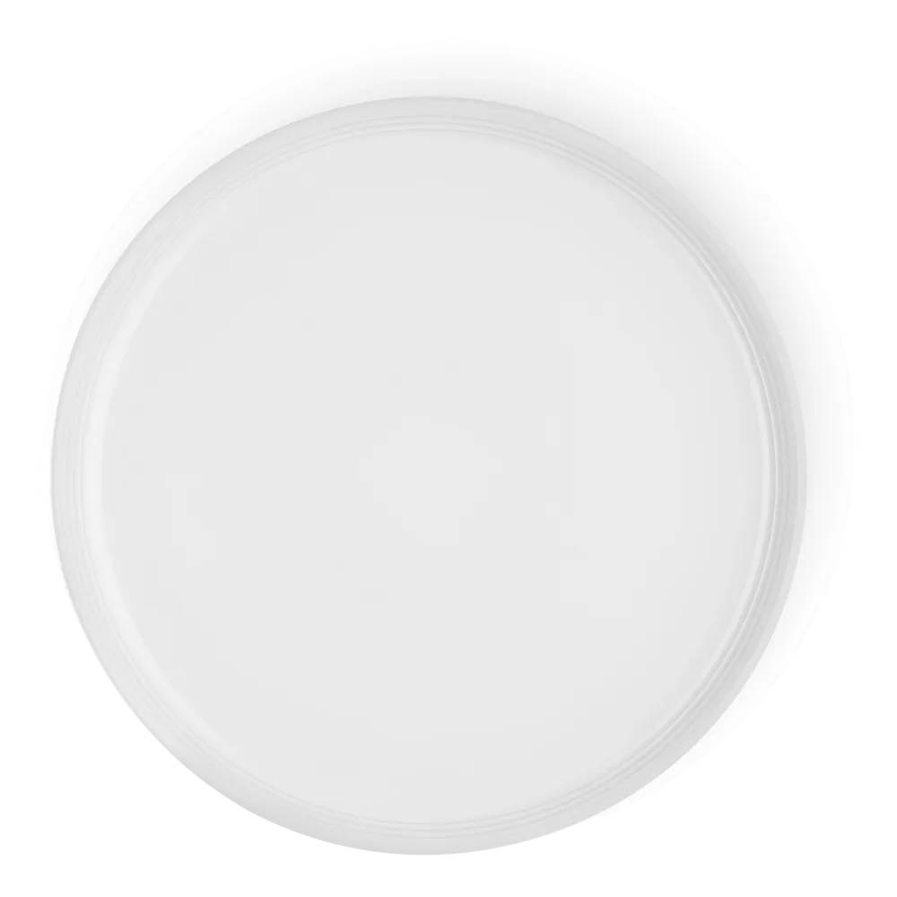 Le Creuset Dinerbord Coupe Wit 27 cm (4-Delig) Outlet