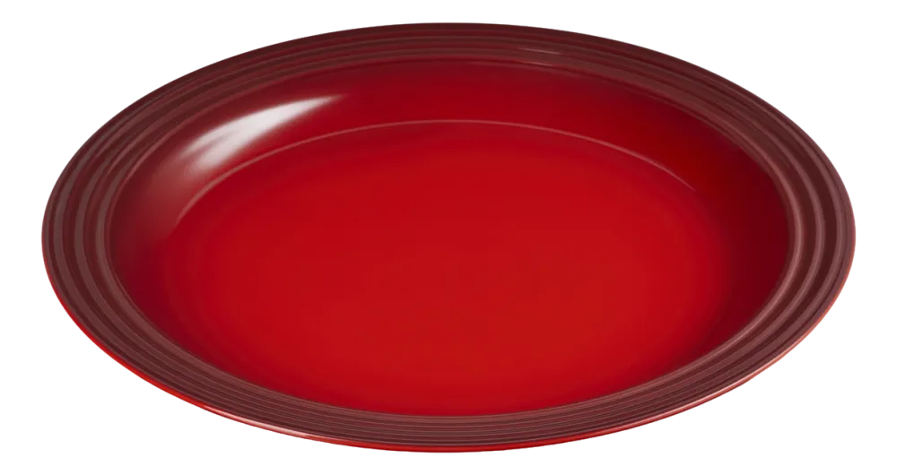 Le Creuset Dinerbord Vancouver Kersenrood 27 cm (Set van 4) Best