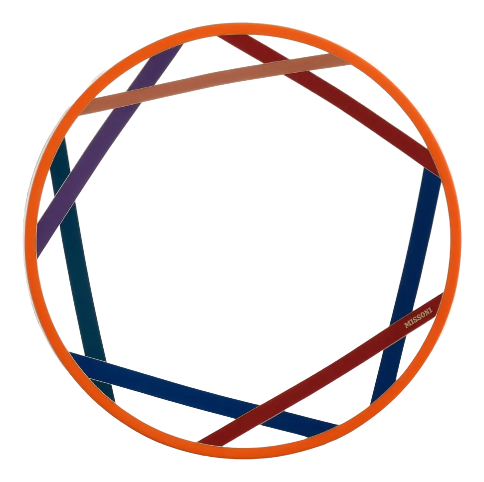 Dinerbord Missoni Nastri Multicolor 27,5 cm (Set van 6)