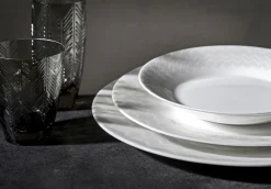 Missoni Dinerbord Zig Zag White 27,5 cm (Set van 6) New