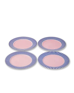 POLSPOTTEN Dinerbord Aunty (Set van 4) Sale