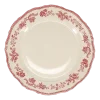 Dinerbord Salt & Pepper Cyril Burgundy Ivory / Burgundy 26,5 cm (Set van 4)