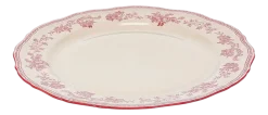 Dinerbord Salt & Pepper Cyril Burgundy Ivory / Burgundy 26,5 cm (Set van 4)