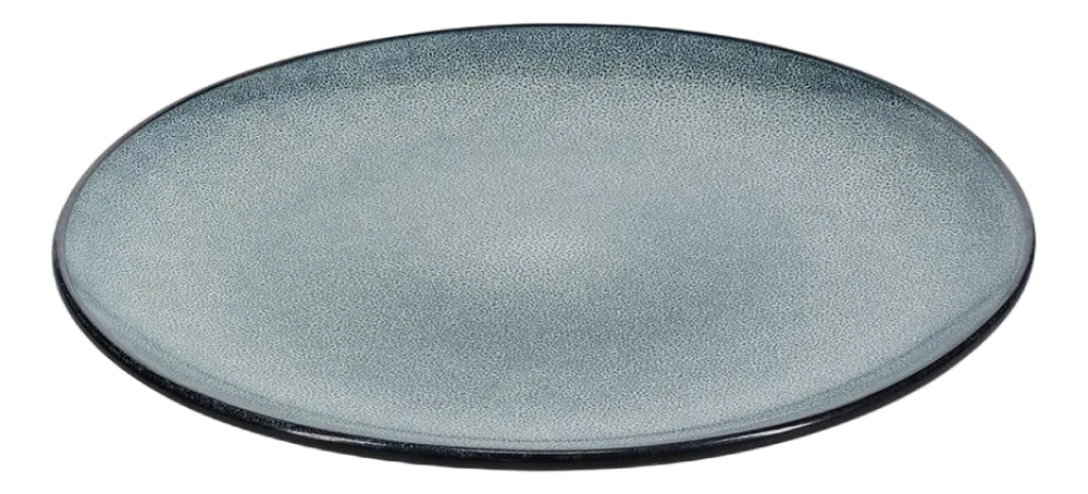 Salt & Pepper Dinerbord Meridian Blue / Green 26 cm (Set van 4) Hot