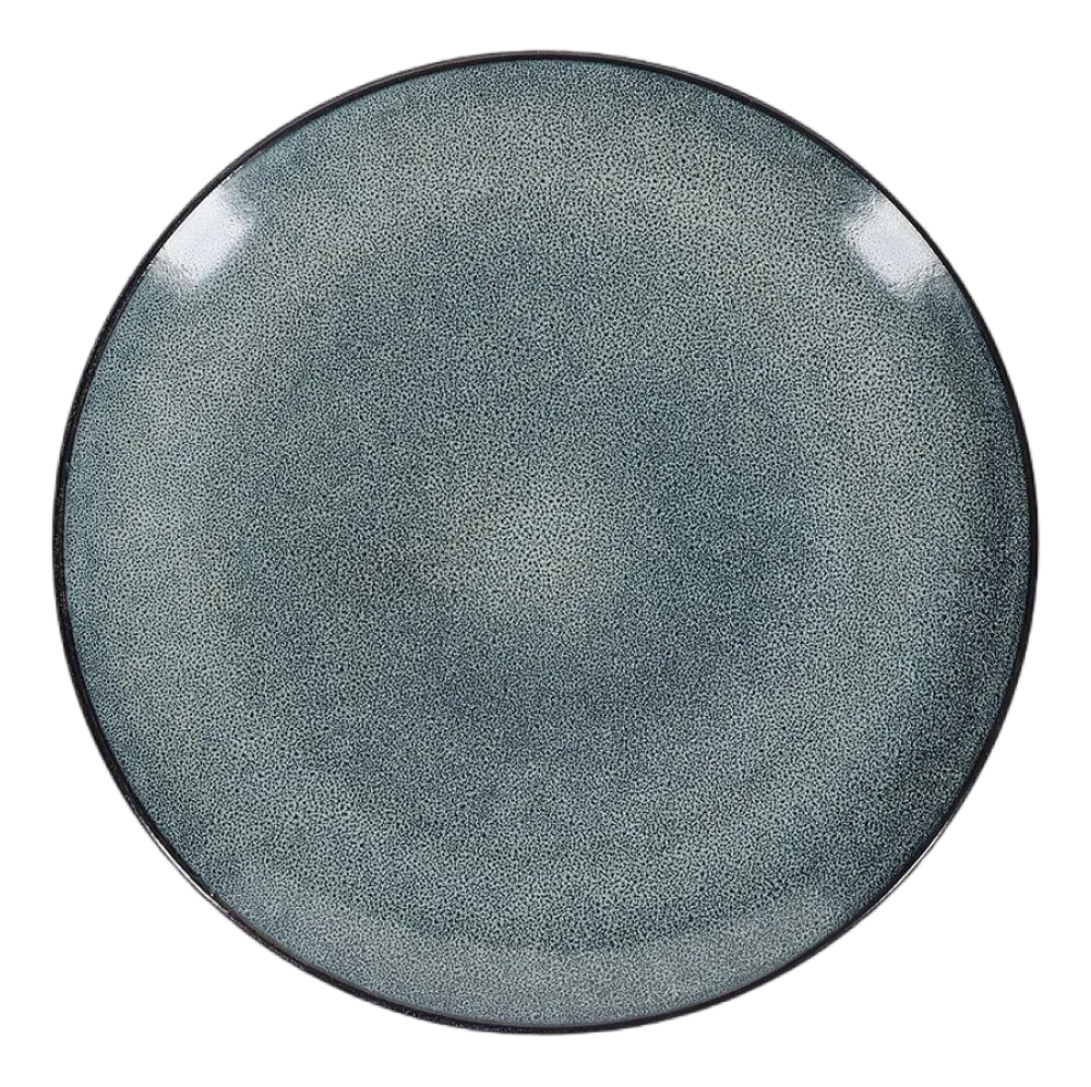 Salt & Pepper Dinerbord Meridian Blue / Green 26 cm (Set van 4) Hot