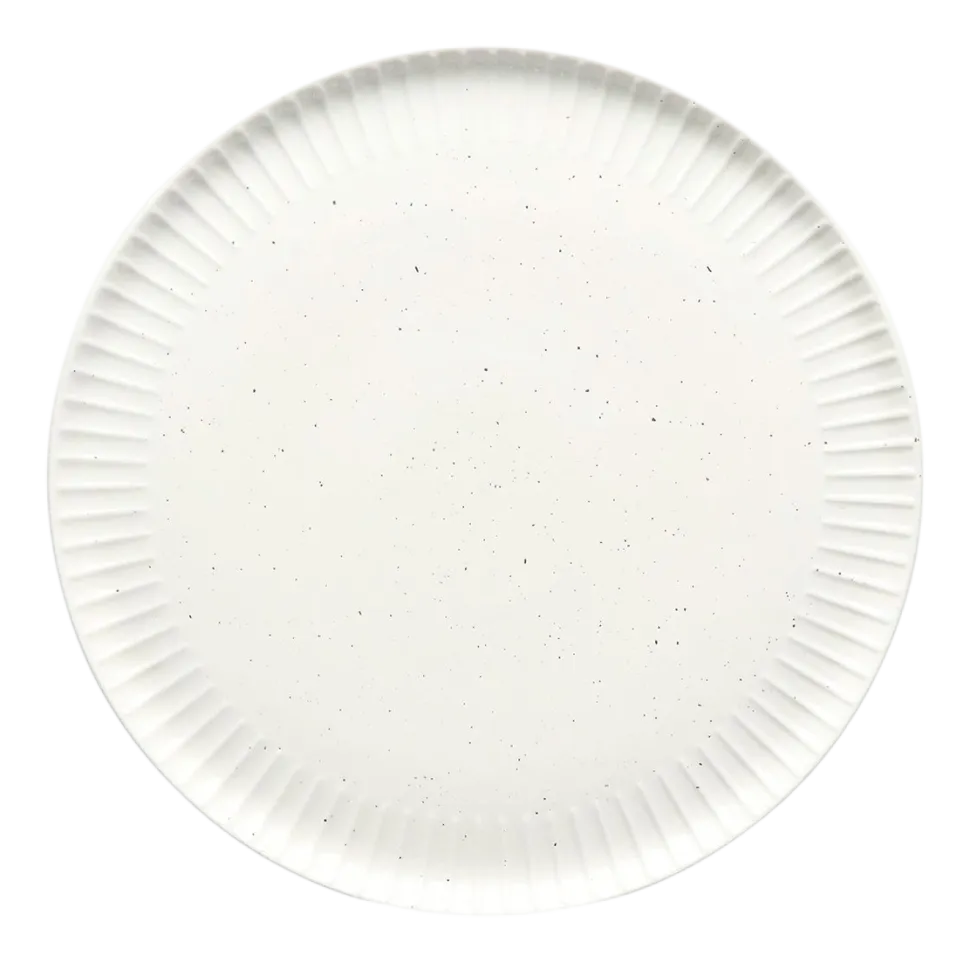 Dinerbord Salt & Pepper Ora Gloss White 26,5 cm (Set van 4)