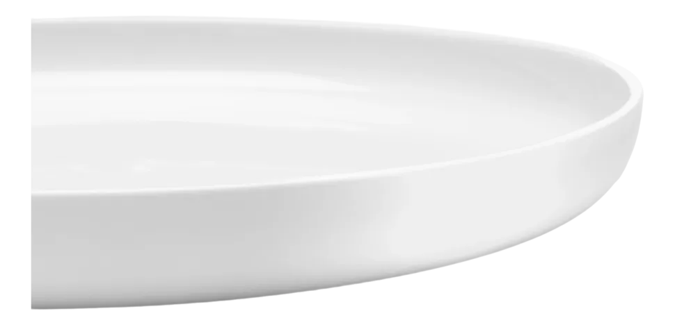 Dinerbord Serax Base tableware by Piet Boon High White 28 cm