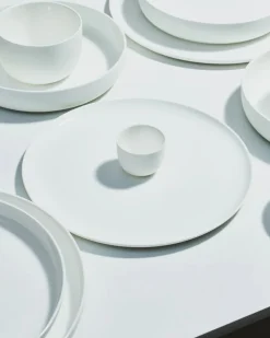 Dinerbord Serax Base tableware by Piet Boon High White 28 cm