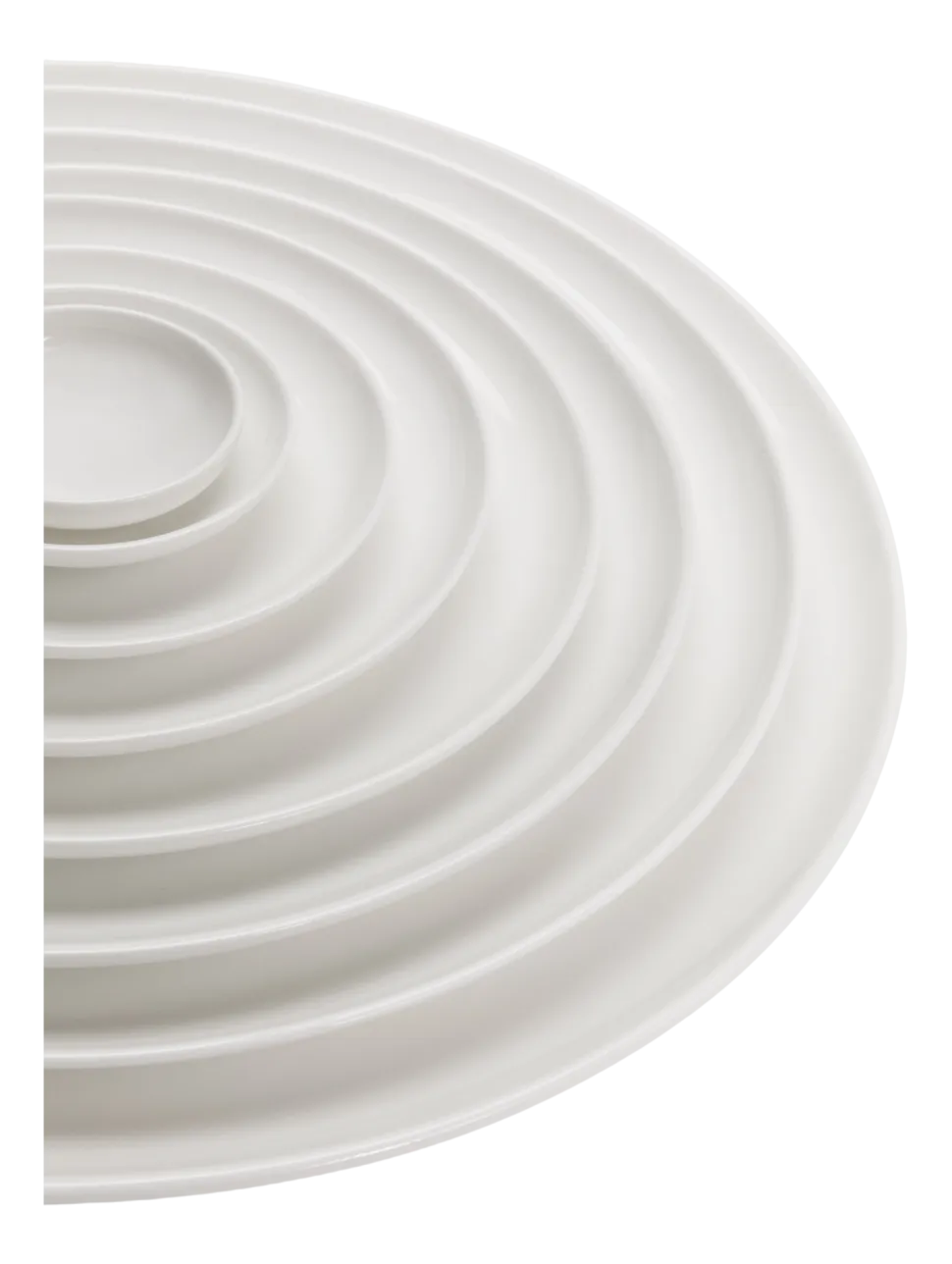Serax Dinerbord Base tableware by Piet Boon Low White New