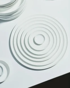 Serax Dinerbord Base tableware by Piet Boon Low White New