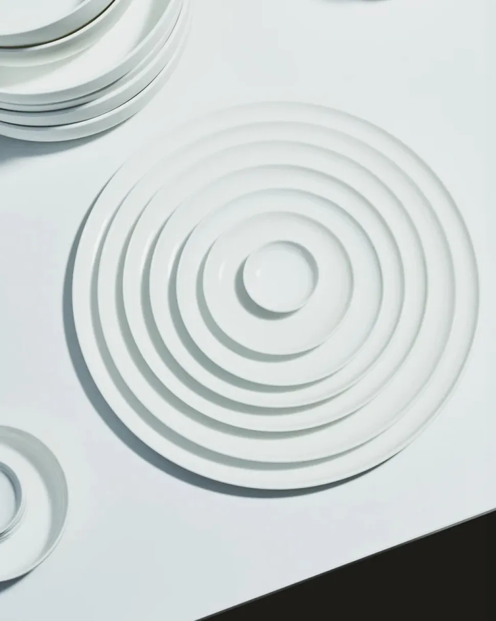 Serax Dinerbord Base tableware by Piet Boon Low White New