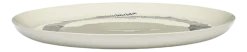 Dinerbord Serax Feast Tableware By Ottolenghi White Stripes Blue L 26,5 cm