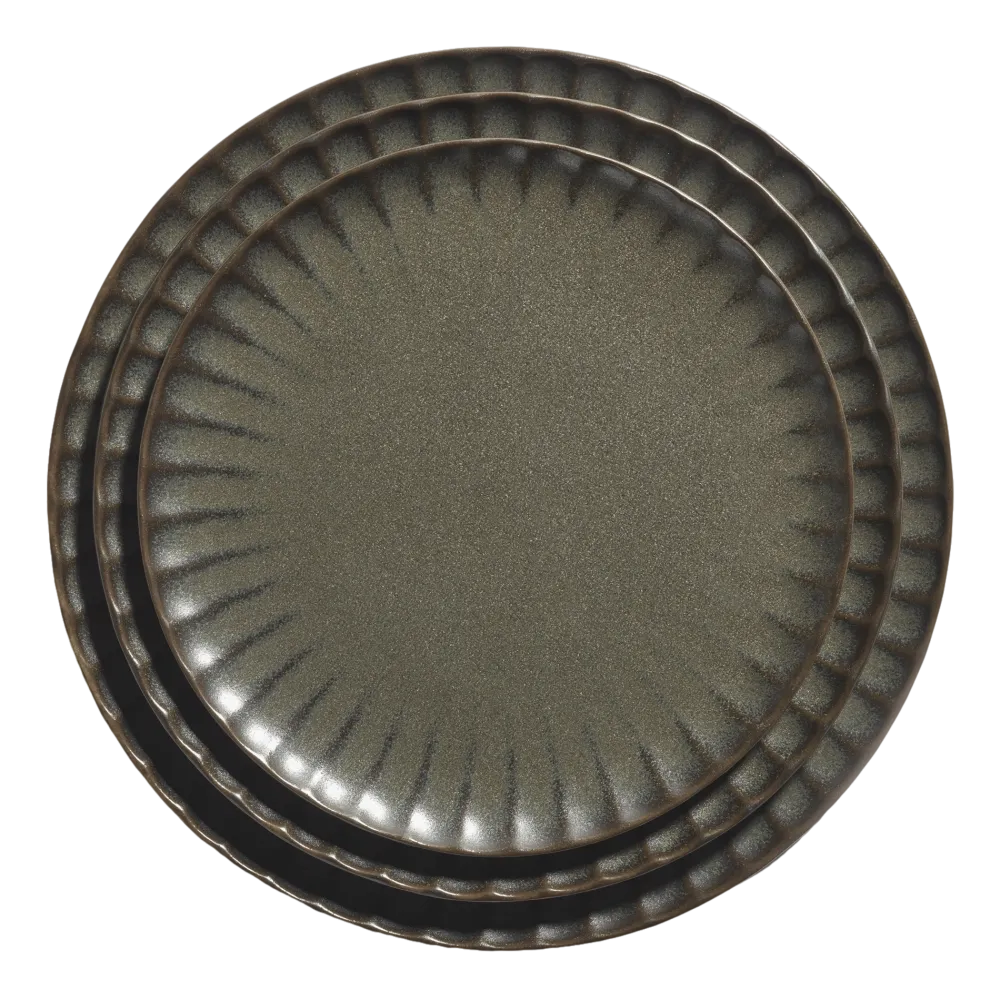Serax Dinerbord Inku Tableware Green L 24 cm Online