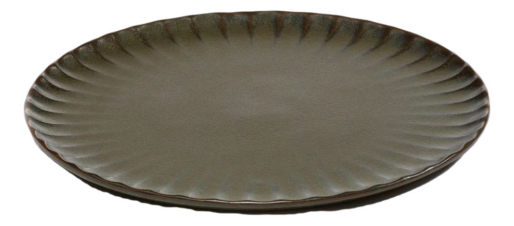 Serax Dinerbord Inku Tableware Green L 24 cm Online