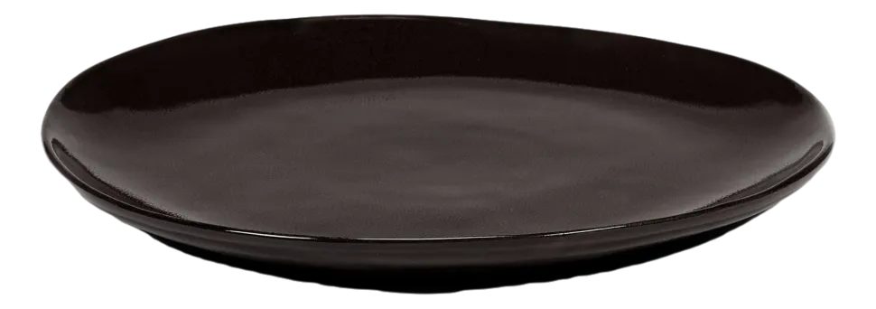 Dinerbord Serax La Mère Tableware By Marie Michielssen Dark Brown L 25 cm