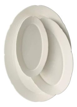 Serax Dinerbord Oval L White Silhouette 30 cm Outlet