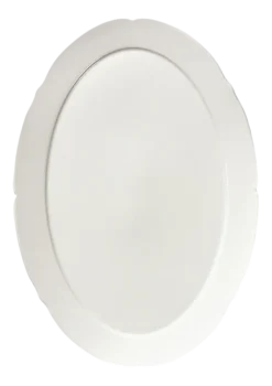 Serax Dinerbord Oval L White Silhouette 30 cm Outlet