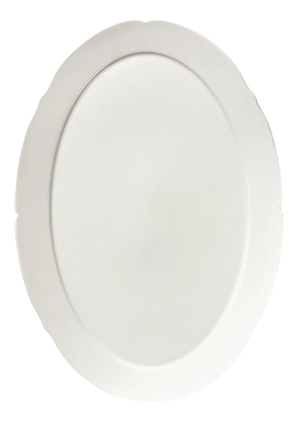 Serax Dinerbord Oval L White Silhouette 30 cm Outlet