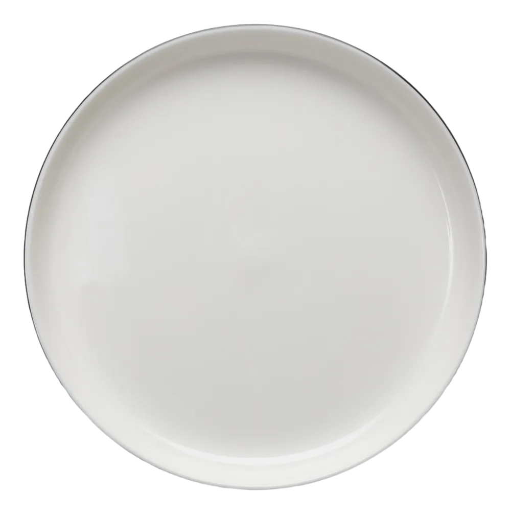 Serax Dinerbord Passe-Partout Tableware By Vincent Van D Black White L 26 x 26 x 2,5 cm Online